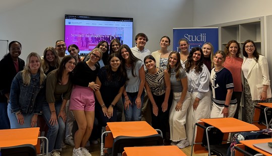 Američki studenti na KIM-u: Posjet studenata s University of Georgia na predavanju o dezinformacijama